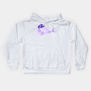 Cowboy Whale Kids Hoodie